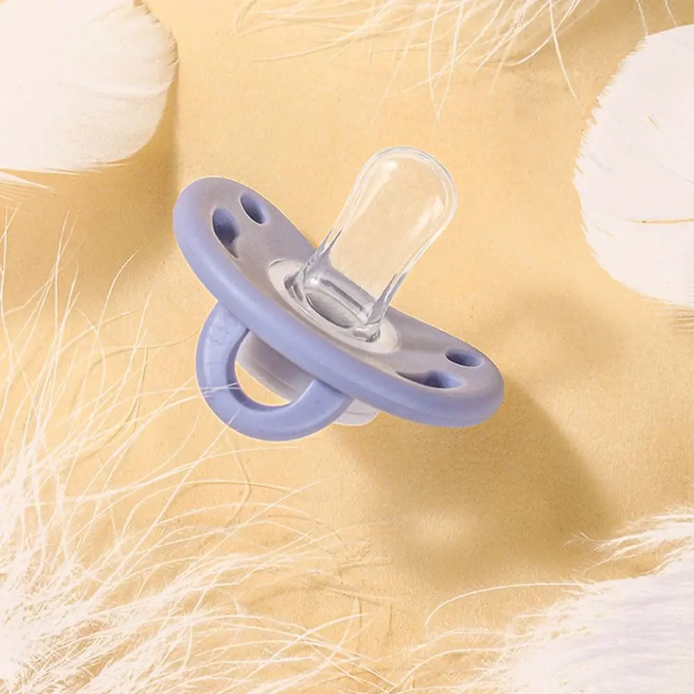 Soft Cute Round Head Newborn Bite Supplies Baby Gift Soother Nipples Infant Sleep Nipple Cartoon Baby Pacifier With Storage Box