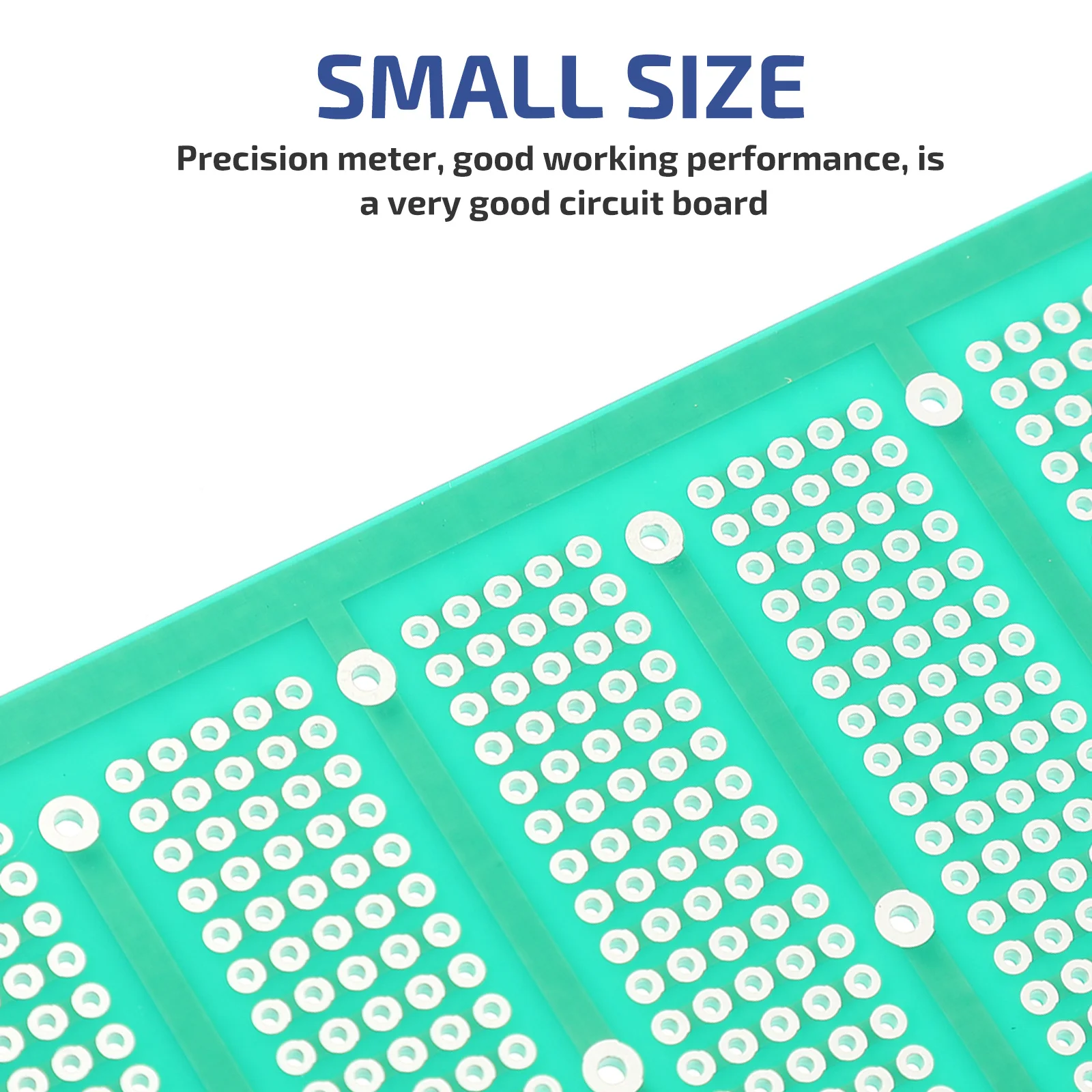

Circuit Board Single Sided Prototyping Experimental Plate Breadboard Supplies FR4 Fiberglass Copper Hole DIY Welding Tools Kit