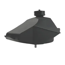 Black Motorcycle Plastic Gas Petrol Fuel Tank with Cap Lid Parts For 2 Stroke 47cc 49cc Mini ATV Quad Bike Pocket Motocross