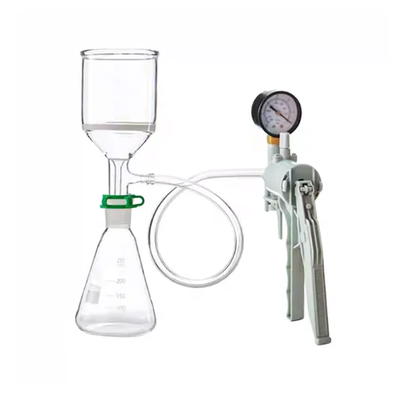 

250ml500ml1000ml suction filtration device suction filtration bottle suction filtration funnel with manual vacuum pump
