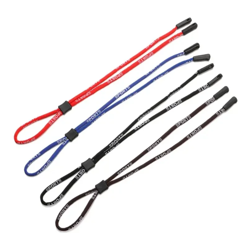 1/2/3/4Pcs Durable Sports Adjustable Glasses Chain Neck Cord Eyeglasses Rope Glasses Strap Eyewear Lanyard