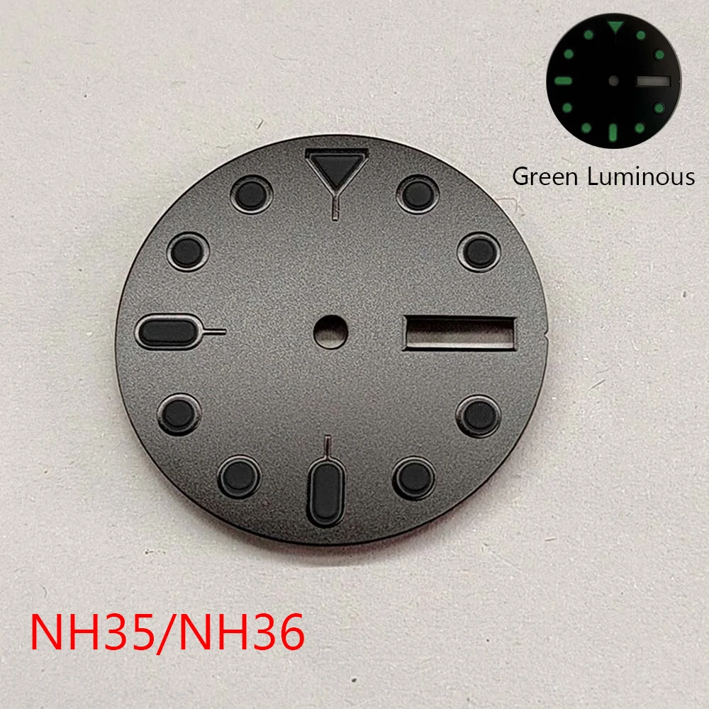 mostrador-de-relogio-de-285mm-com-calendario-simples-verde-luminoso-em-pu-para-movimento-nh35-nh36-pecas-e-acessorios