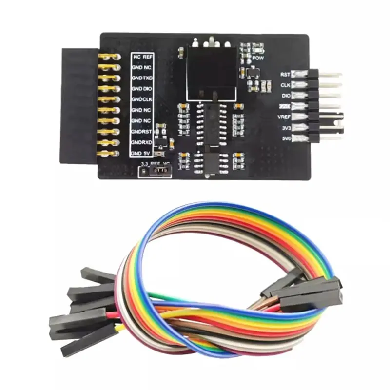 AS95-Debugger Emulator High Voltage Isolation Board For J-LINK, USB To SWD Debugger Adapter,MCU Programming Development Tool