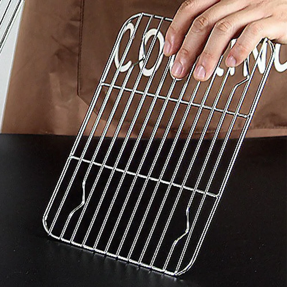 

Stainless Steel Cooling Wire Cooking Roasting Steaming Non-Stick Cooking For Air Fryer Grilling Bacon Cake Cookie