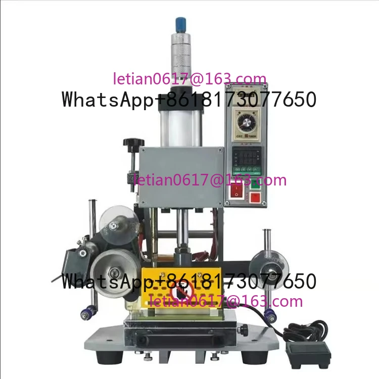 

Logo Embossing and Leather Stamping Machine