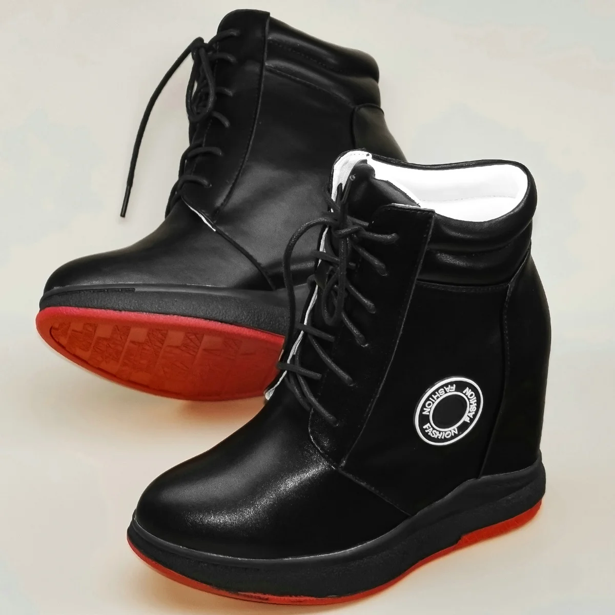

Platform Pumps Shoe Women Plus Size 44 45 46 Genuine Leather Wedges High Heel Ankle Boots Fashion Sneakers Big Size 42 43 Shoes