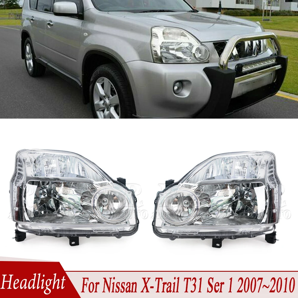 Front Bumper Headlights Head Light Turn Signal Lamp Car Light Lamp For Nissan X-Trail Xtrail T31 Ser 1 2007 2008 2009 2010