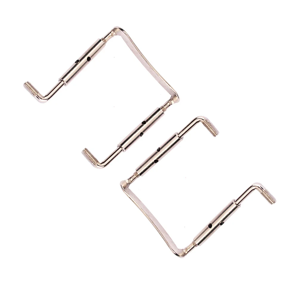 

2Pcs Plated Violin Chin Rest Clamp Fastener High Performance Replacement Screws for Full Size Violin Easy to Install