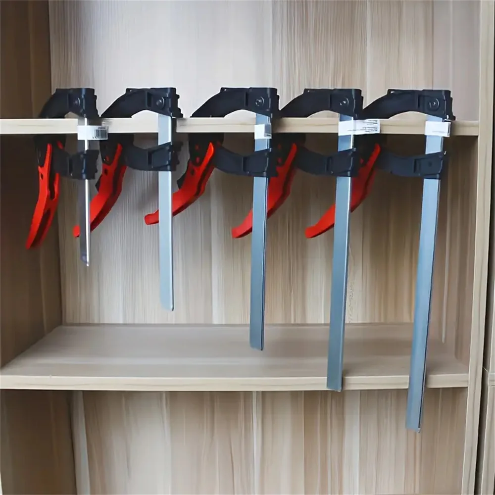 الثقيلة سريعة السقاطة F المشبك 100-300 مللي متر لقط المدى قبضة سريعة 120 درجة قابل للتعديل 60 كجم/132lbs قوة النجارة المشبك #1