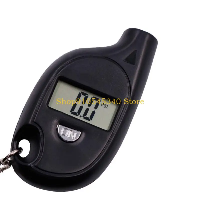 

U2JA Mini Keychain+ Tire Air Pressure Tester PSI, Kpa, Bar, Kg/cm² Tyre Gauge Digital LCD Display Car Tire Air Pressure Meter
