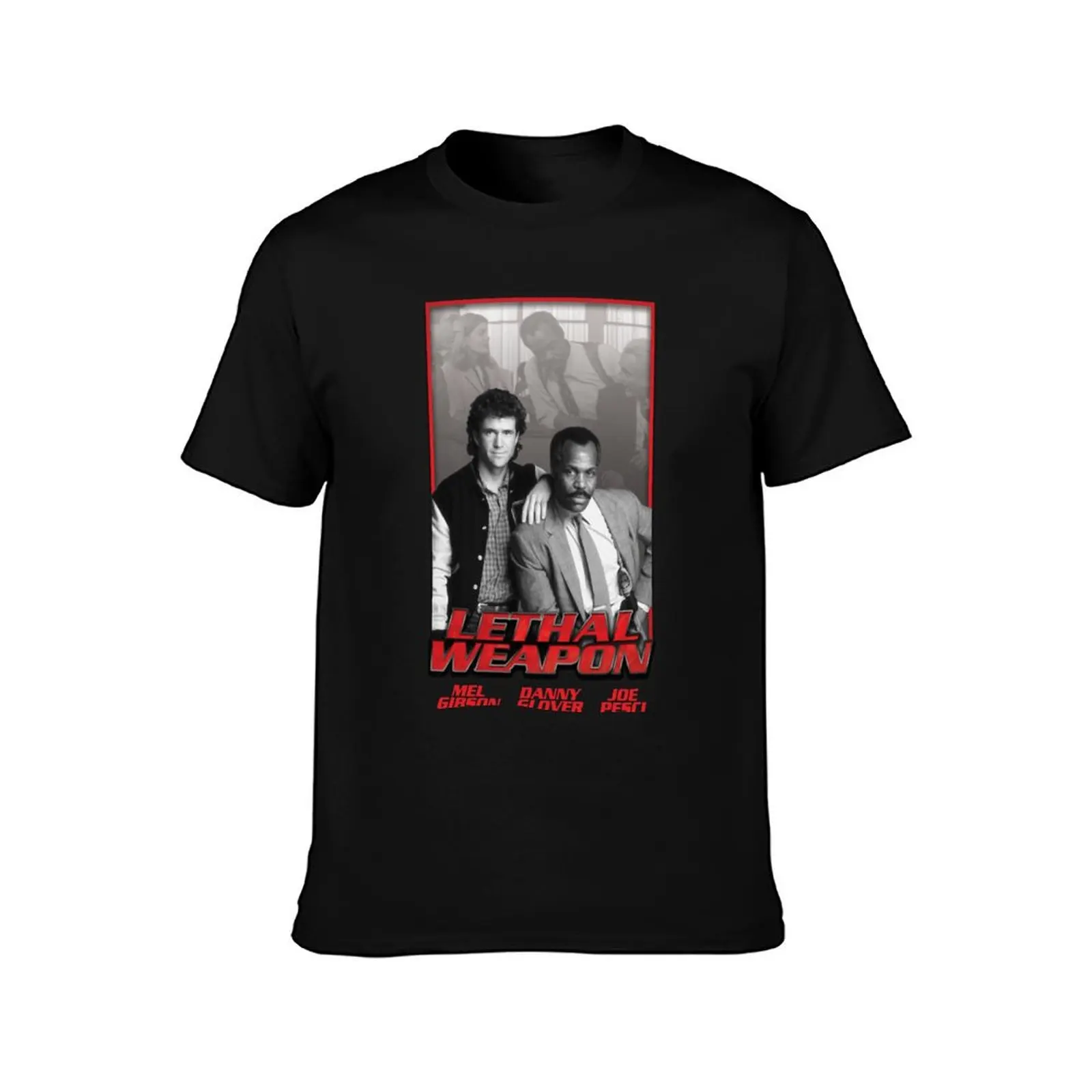 Action Movie American Police Motivational Lethal Weapons Gifts Movie Fans T-Shirt Modern Print Casual T-Shirt