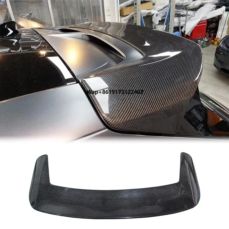 

For IONOIQ 5 Carbon Fiber Car Spoiler Carbon Fiber Rear Spoiler Wing Automotive Spoiler Aftermarket Performance Rear
