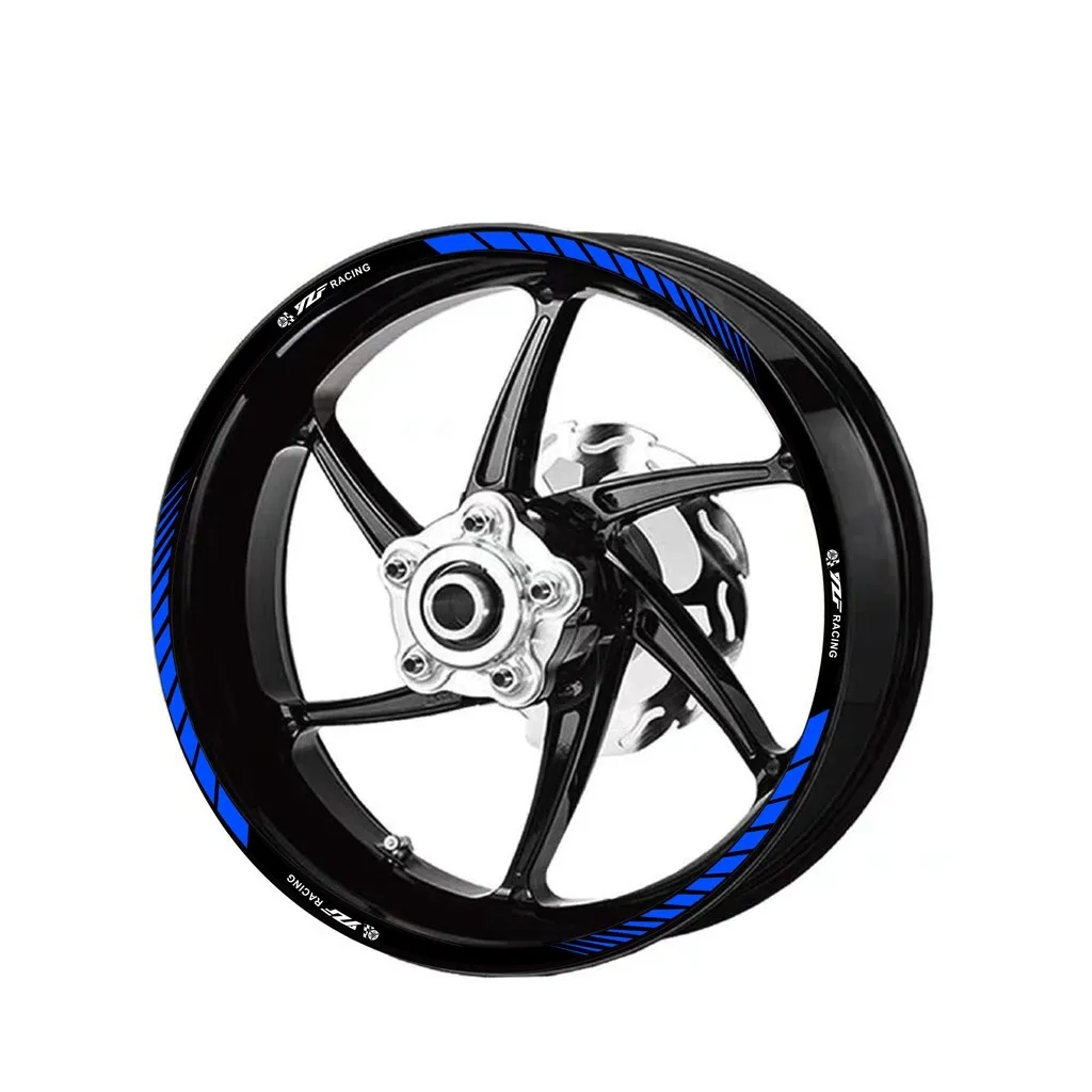 

Suitable for Yamaha motorcycle track version YZFR3R6R15 wheel modified wheel rim steel ring reflective waterproof decal sticker