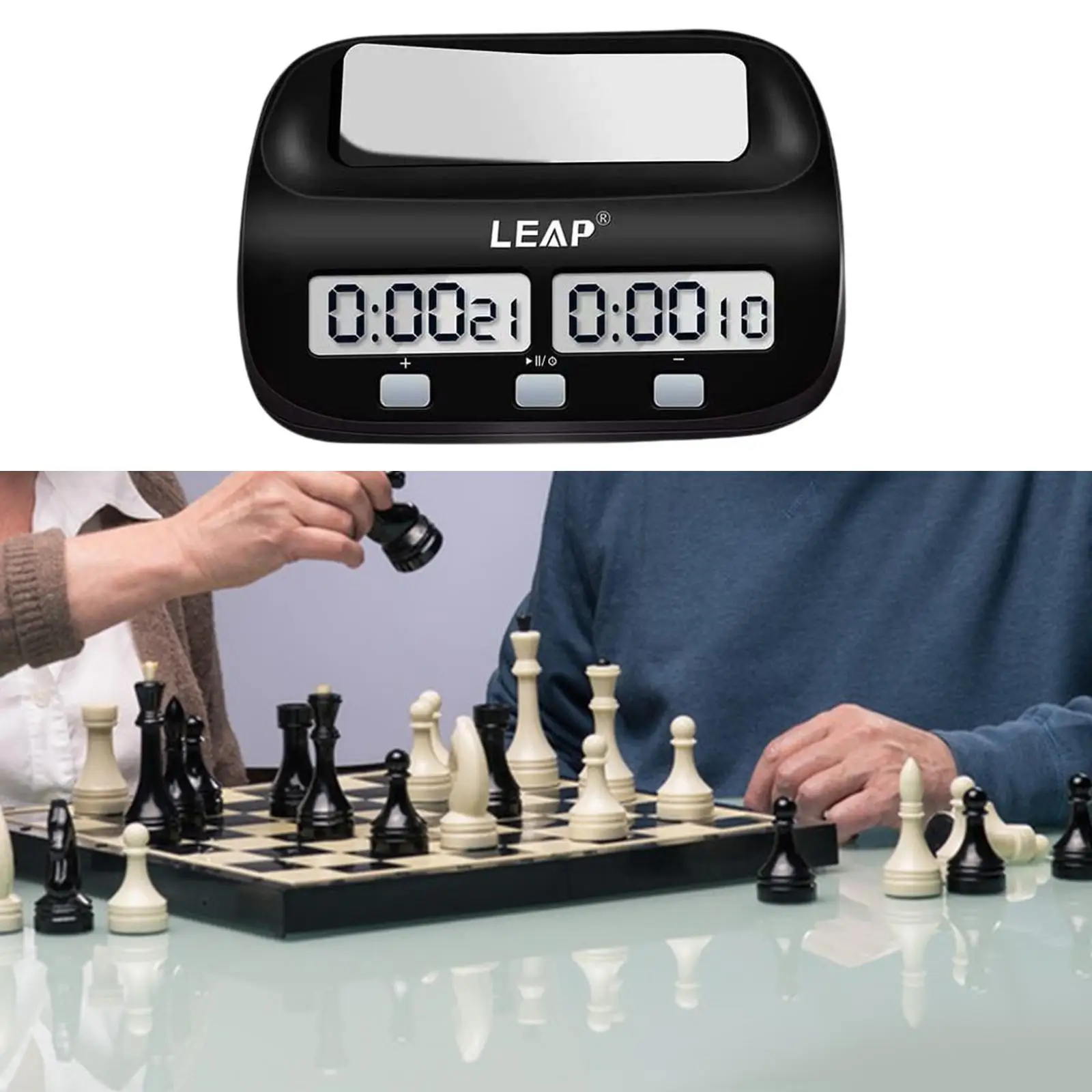 Game Timer International Chess Timer Tournament Clock Timing Professional Chess Game Timer Chess Clock for Chinese Chess Game