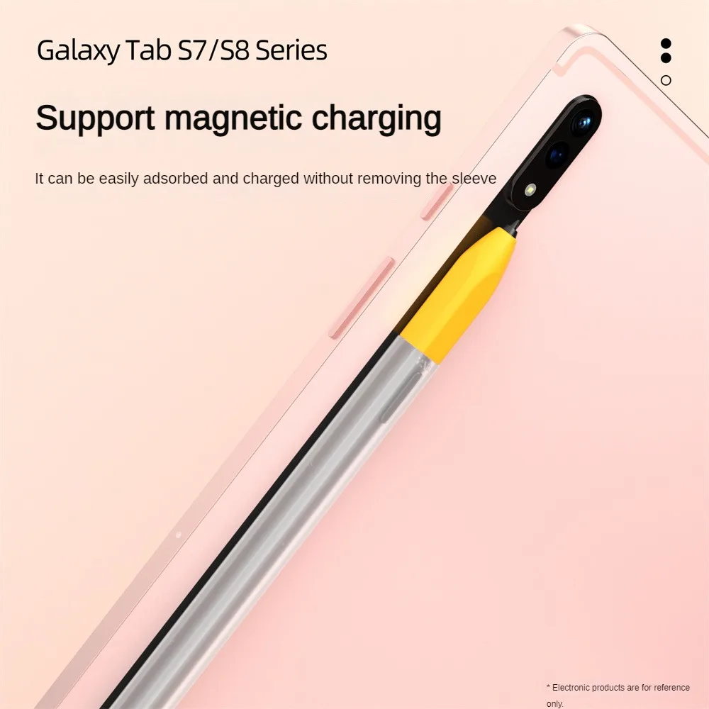 コンデンサーペンスリーブ、ゼリー感、包括的な保護、新鮮な色のマッチング、快適なグリップ、レトロな鉛筆の形