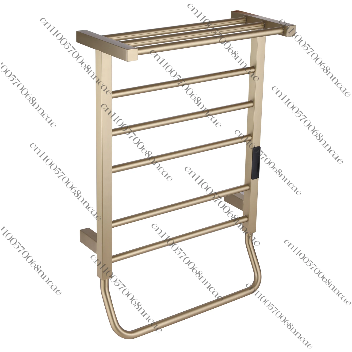 

Элитный электрический настенный полотенцесушитель из нержавеющей стали 304 с матовым золотым покрытием, с защитой от перегрева, для современных ванных комнат в квартирах