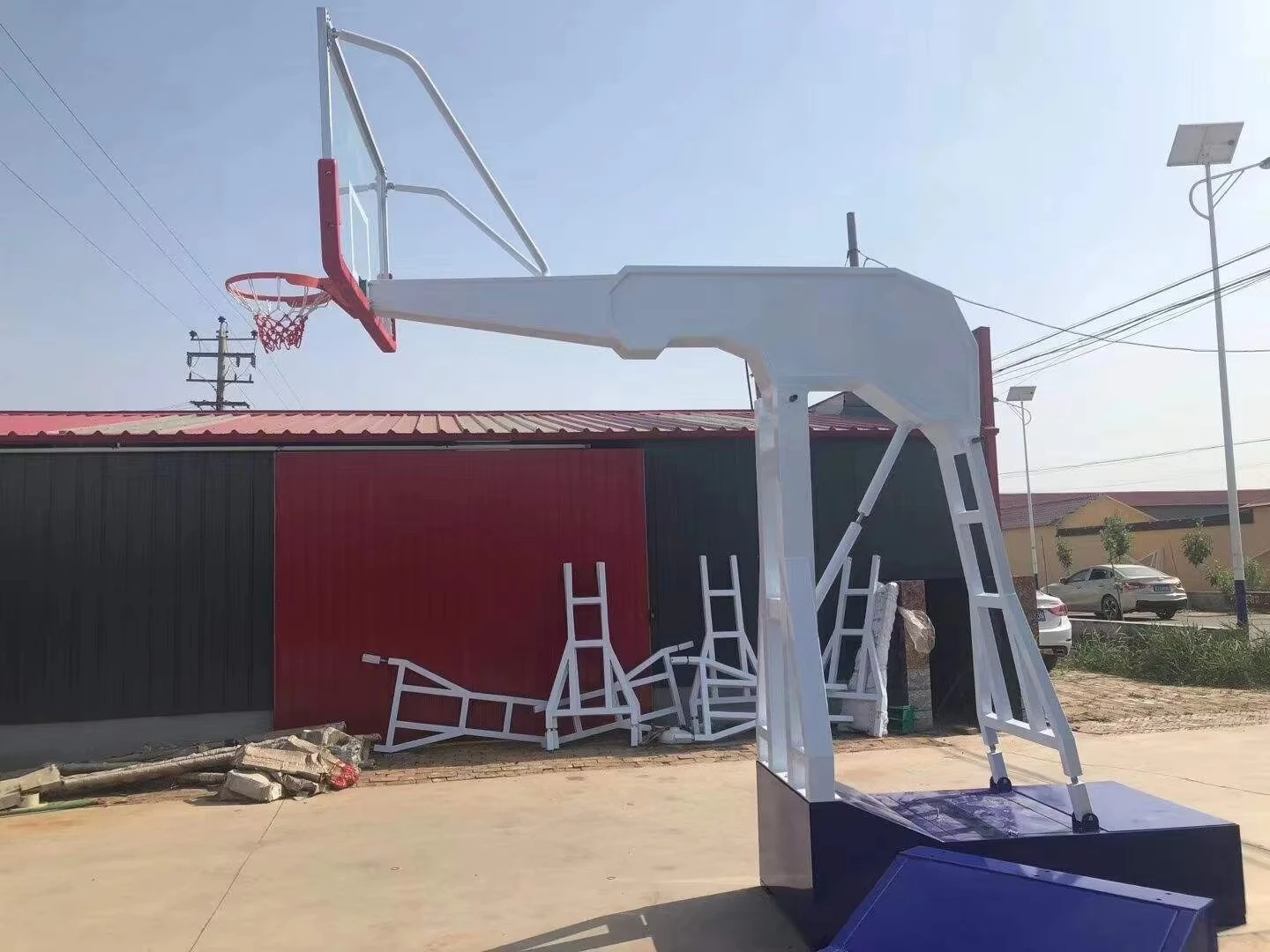 핫세일 이동식 농구대 야외 전문가용 성인 덩크 농구 골대