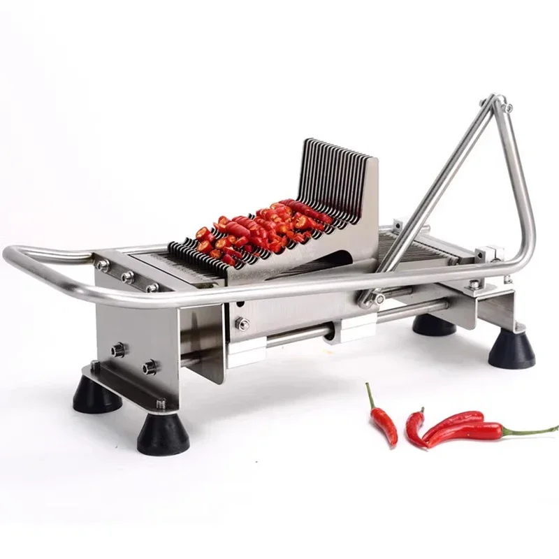 Machine Chili Cutter Machines Pepper Chopper Chopping Machine Household Manual Pepper Cutting Machine