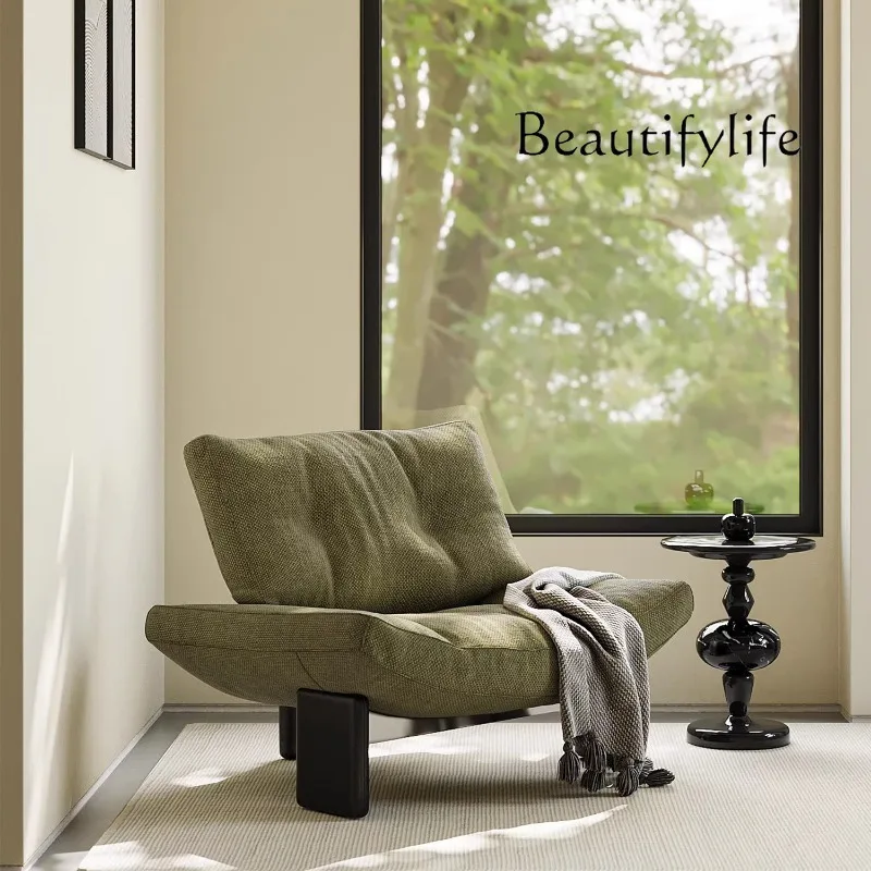 light luxury leisure chair bedroomlazy sofa chair living room balcony high-end recliner
