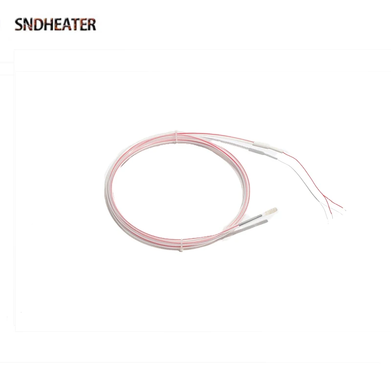 SNDHEATER NTC 5K 10K 20K 50K 100K Thermocouple Temperature Sensor PTFE Shield Wire 1M 2M 3M Anti Corrosion Waterproof Resistance