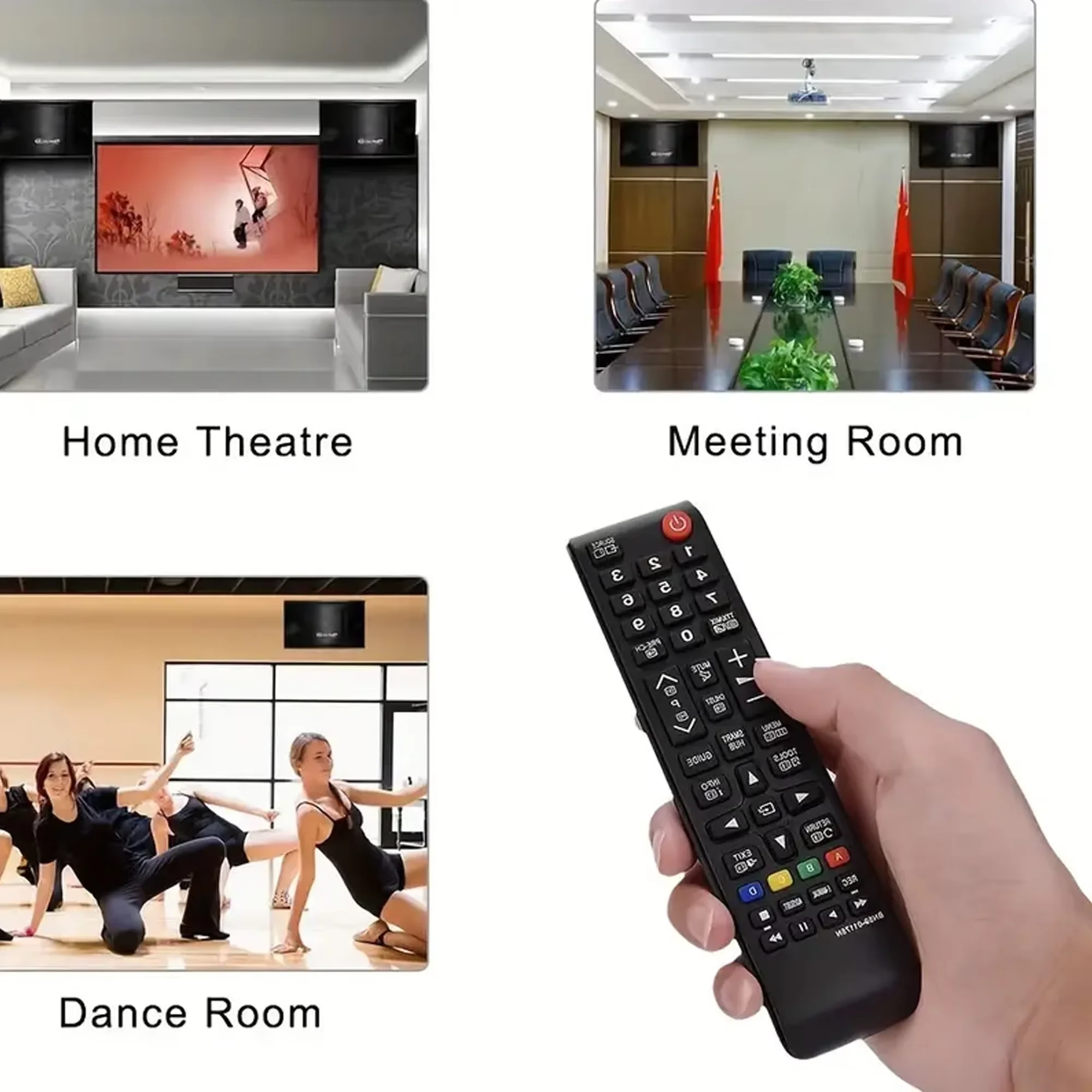 BN59-01175N Remote Control for Samsung Smart TV UE40H6470SSXZG UA85JU7000W UA88JS9500W UE55HU7200U BN59 01175N Remote Controller