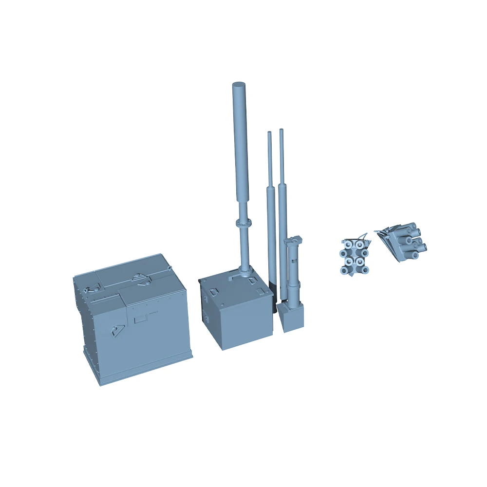 Yao's Studio LYTG022 1/72 1/35 Tank Patches  M1 Antenna Smoke Launchers Electronic Equipment Group With Trumpeter07278