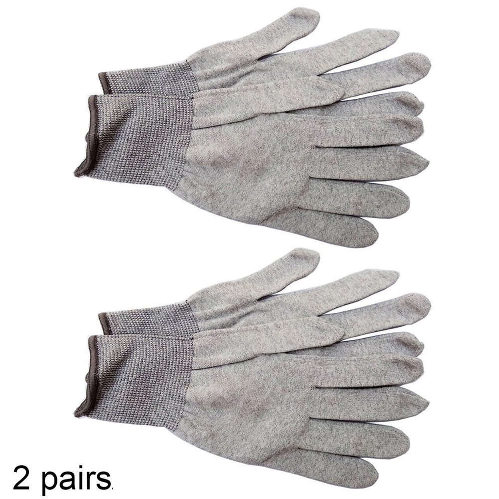

2 pairs static-free carbon fiber reinforced nylon working gloves car stickers vinyl durable wearable comfortable gloves 2D08