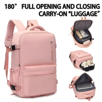 Mochila de viaje para hombres y mujeres, mochila de gran capacidad para viajes de negocios cortos, mochila de equipaje liviana