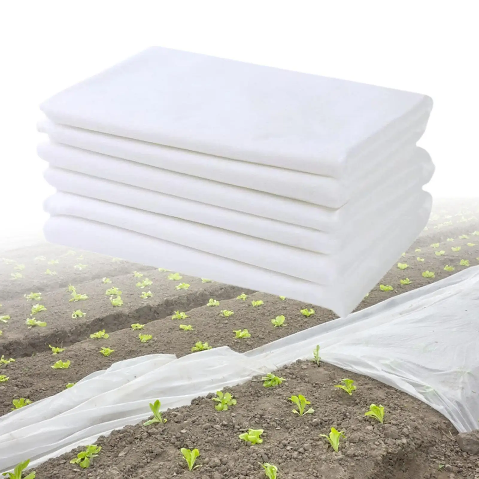 Winter Plant Cover Non Woven Fabric Tear Resistance Cuttable Design Effective Frost Cover for Farm Garden Vegetables Yards