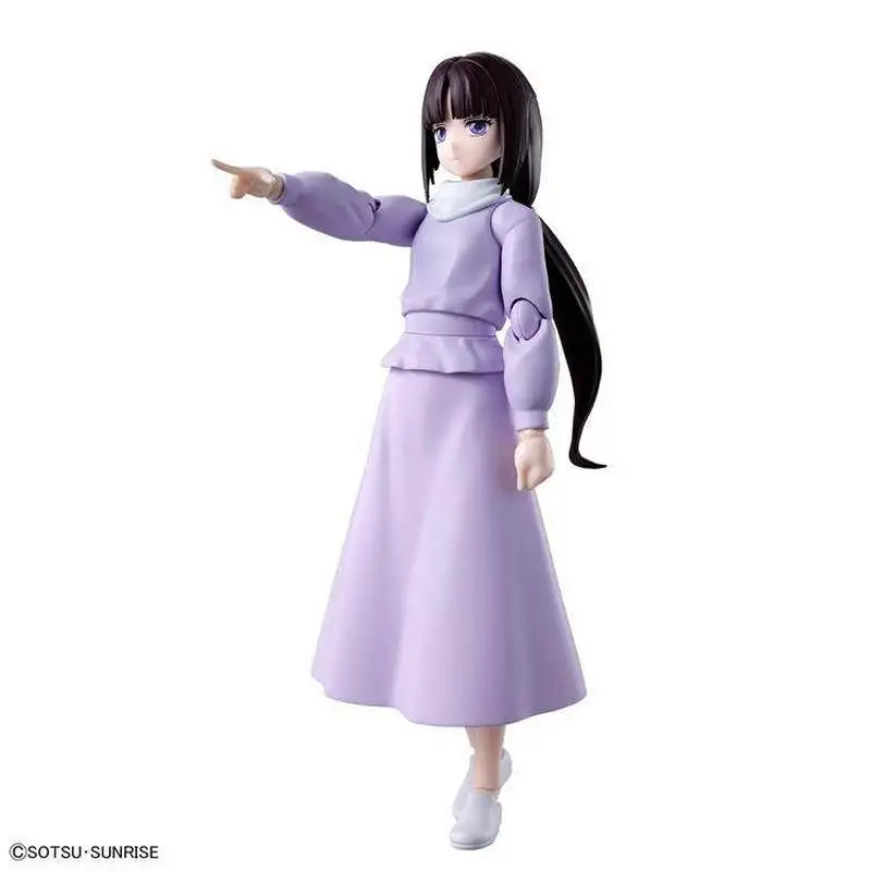 Figura de Acción de Tiffa Adill de Gundam X After War de Bandai Spirits, Original en Existencia, Figura de Acción Estándar de la Serie Figure-Rise, Juguete Coleccionable