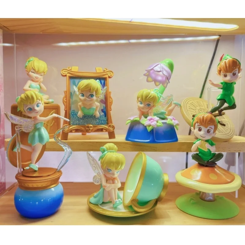 

Питер Пэн и The Lost Jreasure Golection слепая коробка милая фея ‌ Тонкая фигурка, модель игрушки, ночник, настольный орнамент, подарок на день рождения