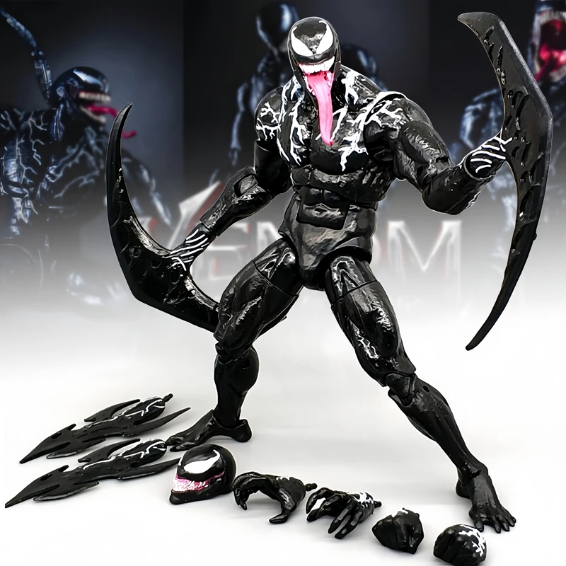 Marvel Legends Venom 2 Movie Let There Be Carnage Anime Action Figure Model Doll Collectible Kids Toys Birthday Gifts Decoration