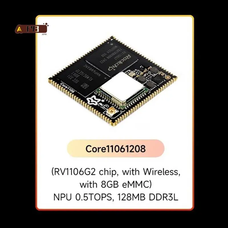 AF93-Luckfox Core1106 Development RV1106 Core Board 0.5TOPS حسابي 8G EMMC متكامل ARM Cortex-A7/RISC-V MCU/NPU/ISP