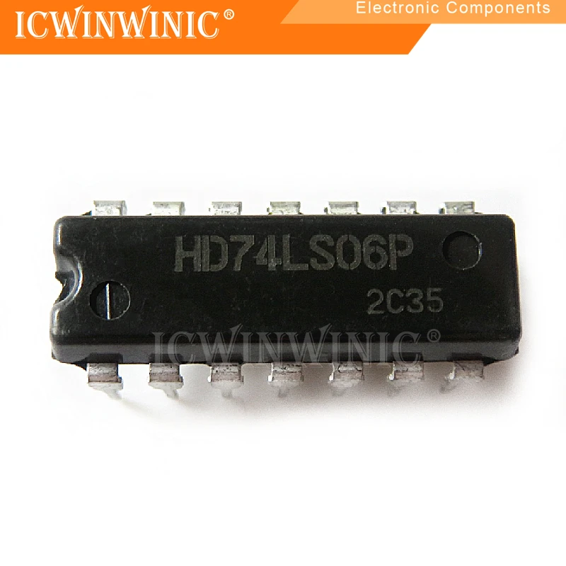 10 piezas SN74LS06N 74LS06