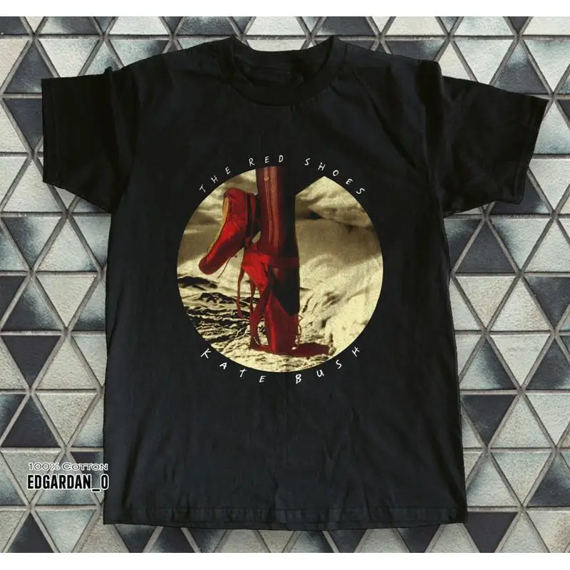 Kate Bush The Red Shoes álbumes música camiseta negra talla S 5Xl
