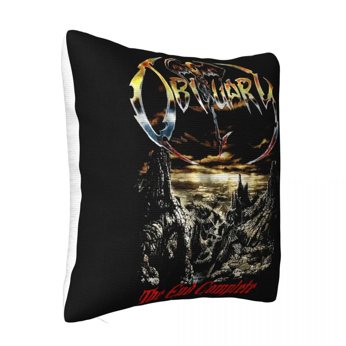 Obituarythe End Completeusa Death Metal Band Size S3Xl Tops More Colors 2021 Party Comical Pillow Case