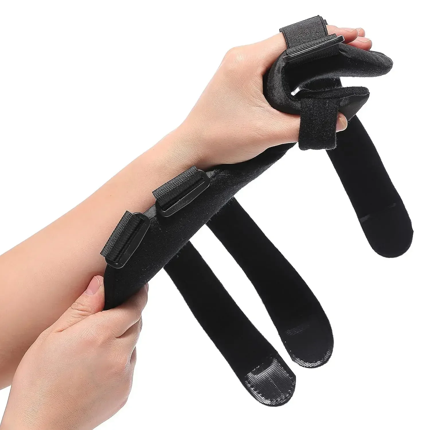 

Stroke Hand Brace Support Adjustable Finger Night Hand Splint Support Orthopedic Wrist Rest Arthritis Tendonitis Rehabilitation