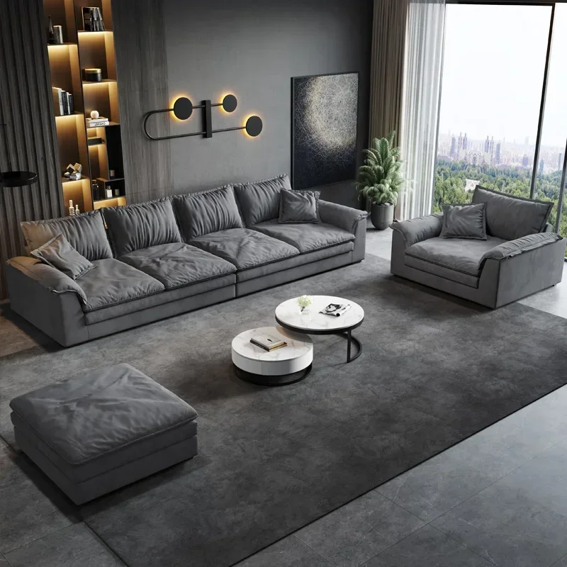 Sectional Fabric Sofas Living Room Lounge Nordic Corner Sofa Modern Elegant Sofa Sala De Estar De Luxo Luxury Furniture Couch