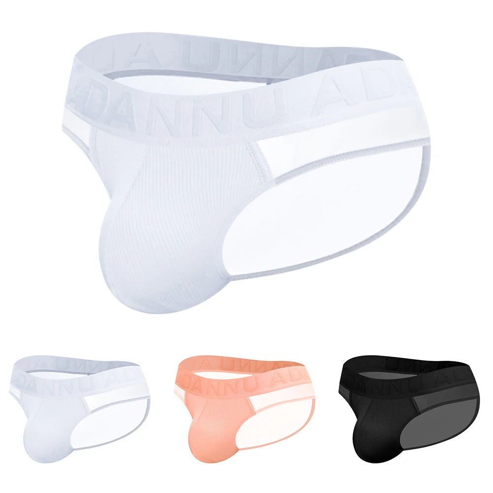 

Comfortable Breathable Mesh Briefs Panties For Men Bulge Pouch Underwear 2XL Breathable Underwear Black M 2XL Nylon Orange