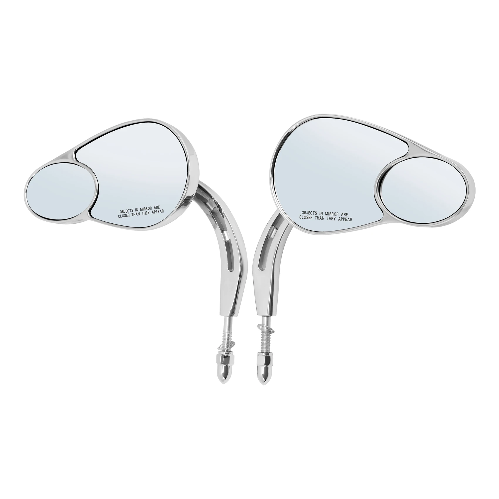 

Motorcycle Rearview Side Mirrors For Harley Touring Electra Glide Street Glide Road King Fat Boy Iron 883 Ultra Limited SuperLow