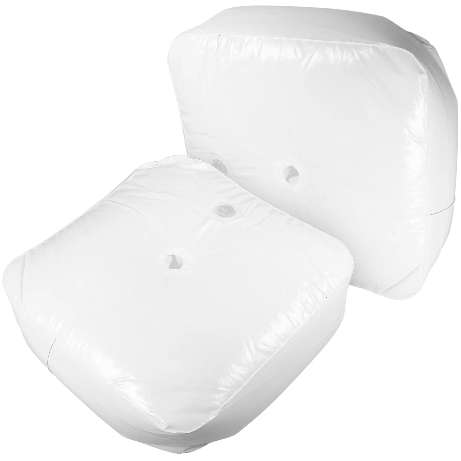 

2Pcs Square Water Bags Balloon Column Base Fillable Weighted Bags Balloon Arch Support PVC Material Party Supplies