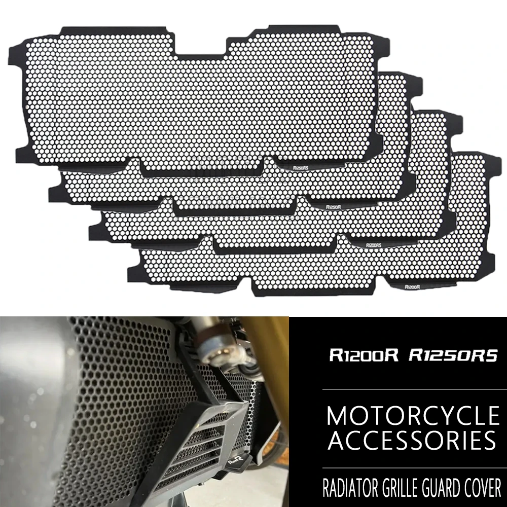 

For BMW R1200R R1200RS R1250R R1250RS Motorcycle Radiator Grille Guard Protector Cover R 1200 R R 1250 R RS 2015-2022 2024 2023