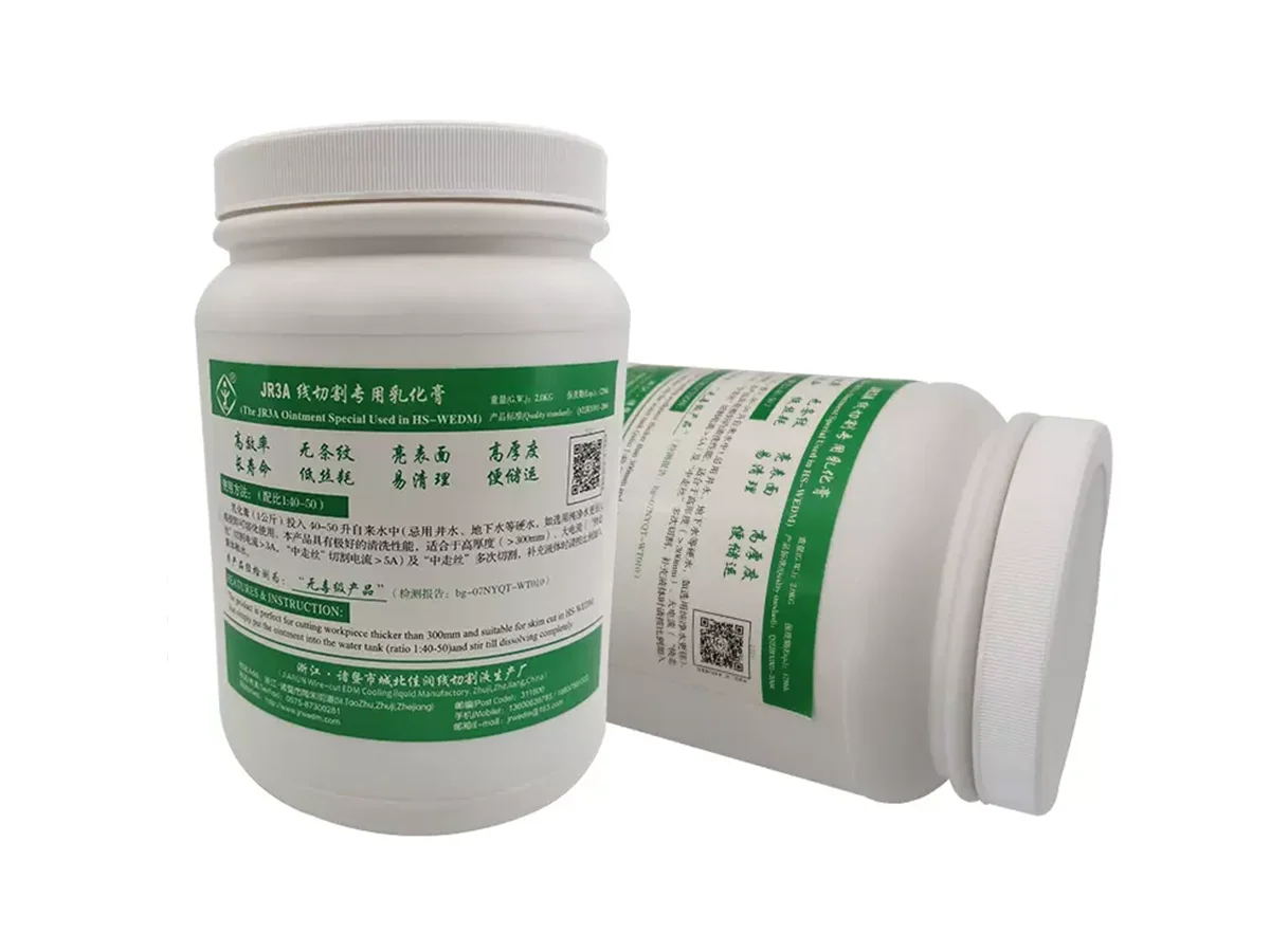 JR3A JR3B JR3C EDM Concentrated Emulsified Ointment Used in Wire Cut Machine, Wire Cutting Coolant Ointment JIARUN Original