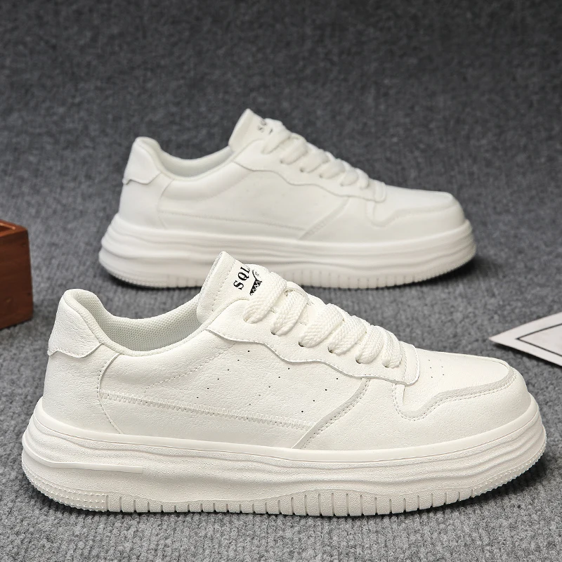 

DY2025 трендовая мужская классическая повседневная обувь, маленькие белые туфли, кроссовки