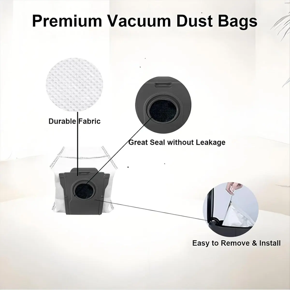 

* Различные сменные комплекты аксессуаров для пылесоса Mova S20 Ultra, основная боковая щетка, фильтр Hepa, накладка для швабры, мешок для пыли