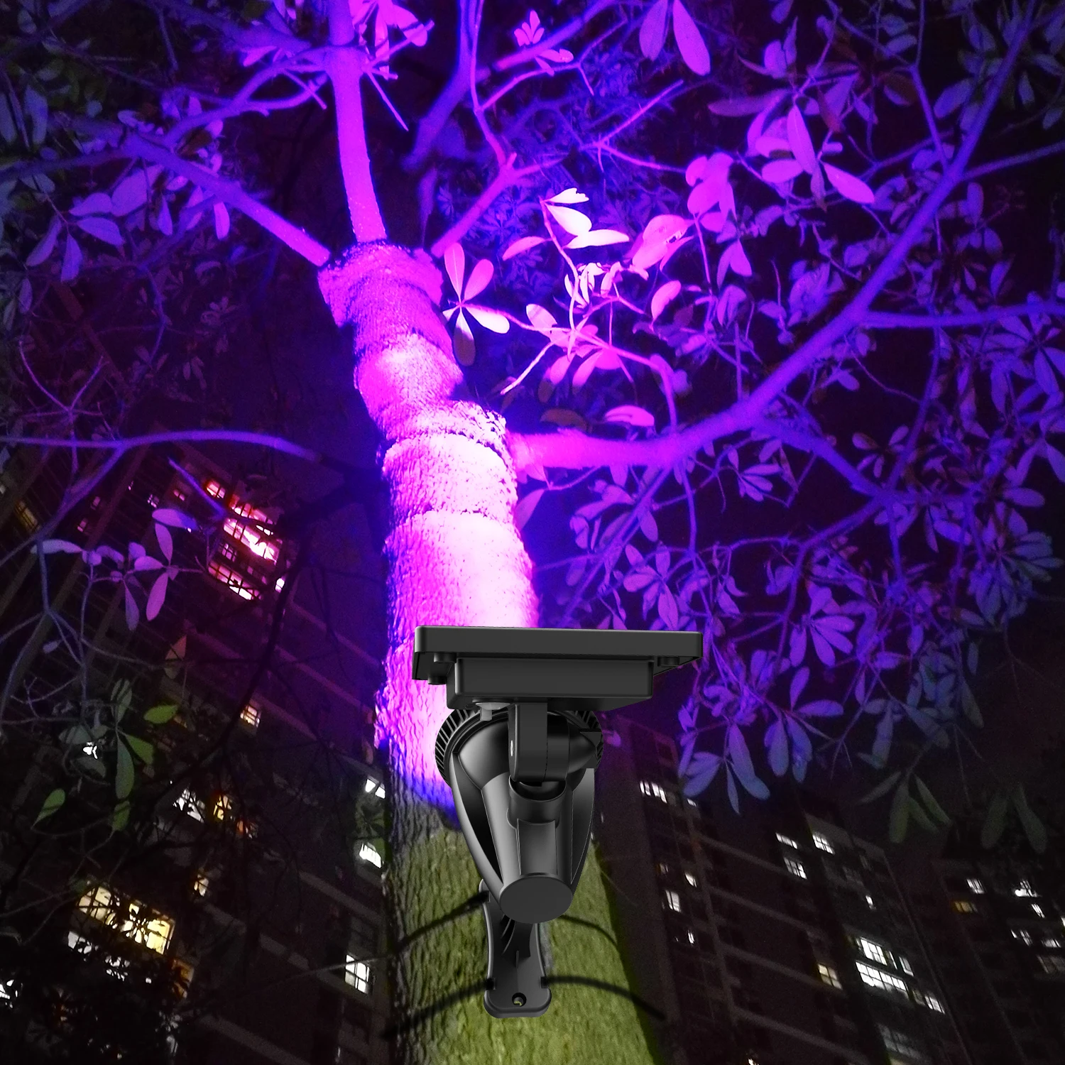 

2025 Outdoor Solar Waterproof LED Landscape Lighting High-Brightness Lawn Spotlight For Gardens Courtyards Trees Paths Terrace