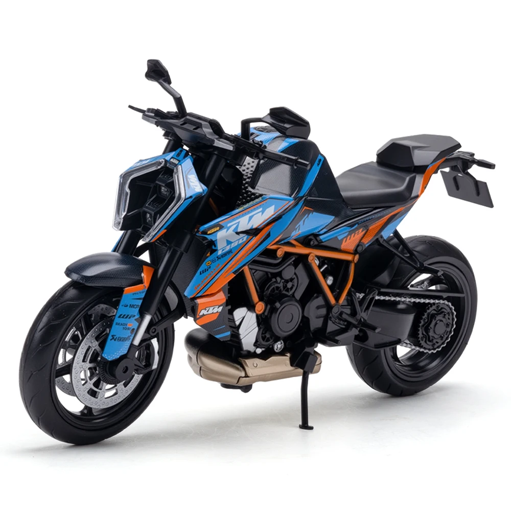 NEW 1/12 KTM RC1390 KTM 1390 Motorcycle Model Toy Vehicle Collection Autobike Shork-Absorber Off Road Autocycle Toys Car