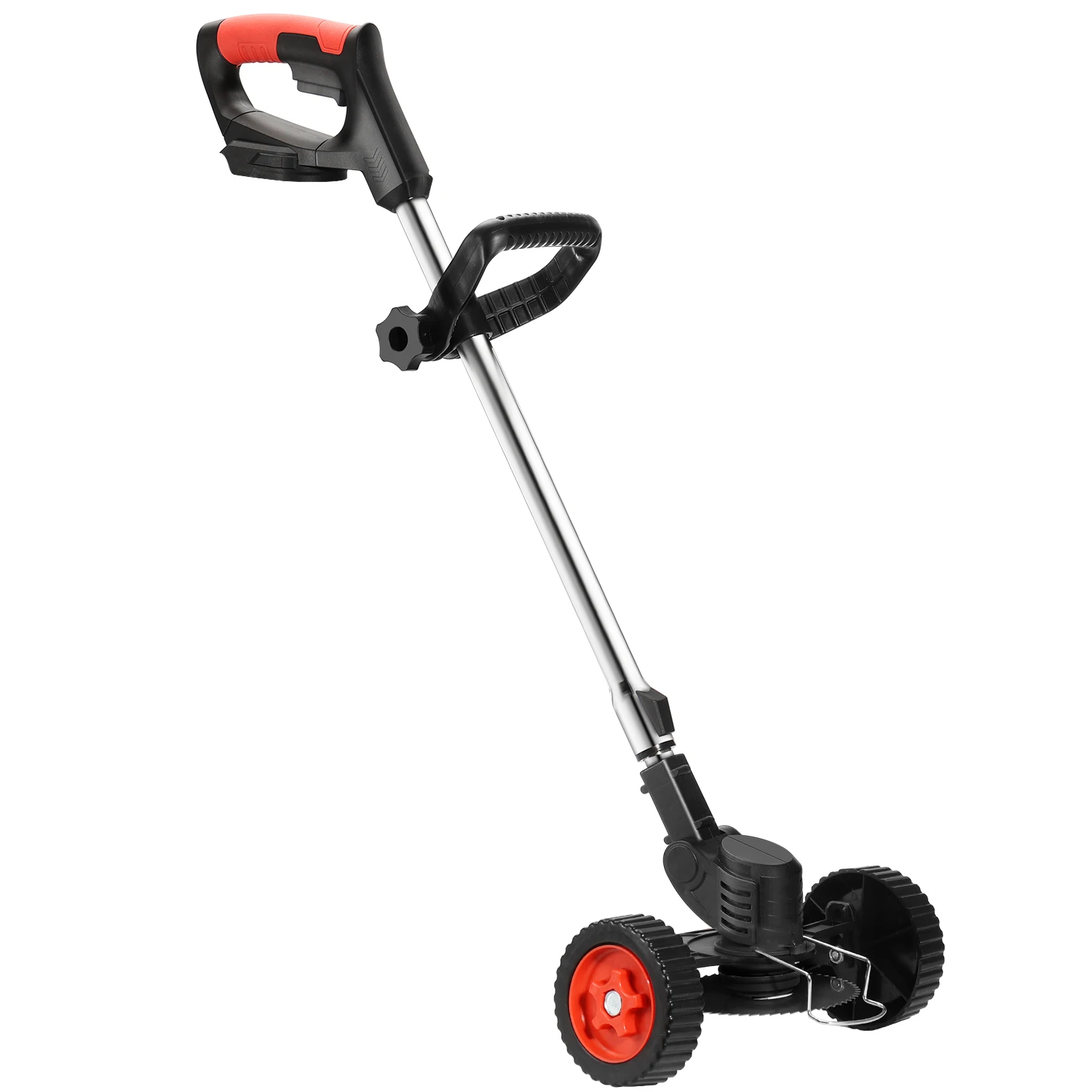 Lithium Electric Grass Trimmer Cordless Lawn Mower With Wheels Portable Grass Cutter Garden Pruning Power Tools view 2