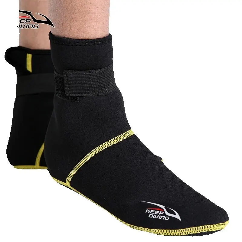 Chaussettes de plongée sous-marine en néoprène, 3mm, chaussures de plongée en apnée, bottes de plage, combinaison anti-rayures, chauffantes, antidérapantes, nouvelle collection été 2025