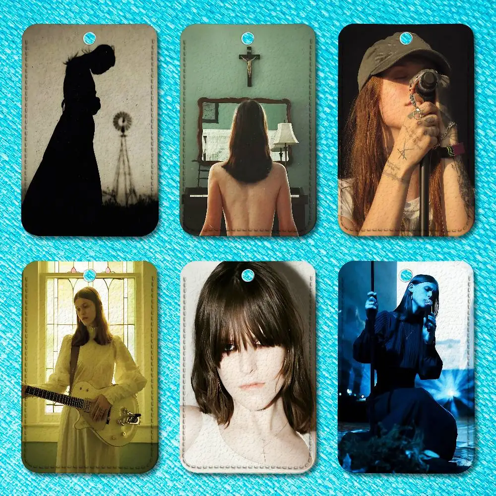 

E-Ethel Singer C-Cain Cute Cartoon Card Keychain Anime Fashion Pendant Bag ID Door Card Case Bus Card